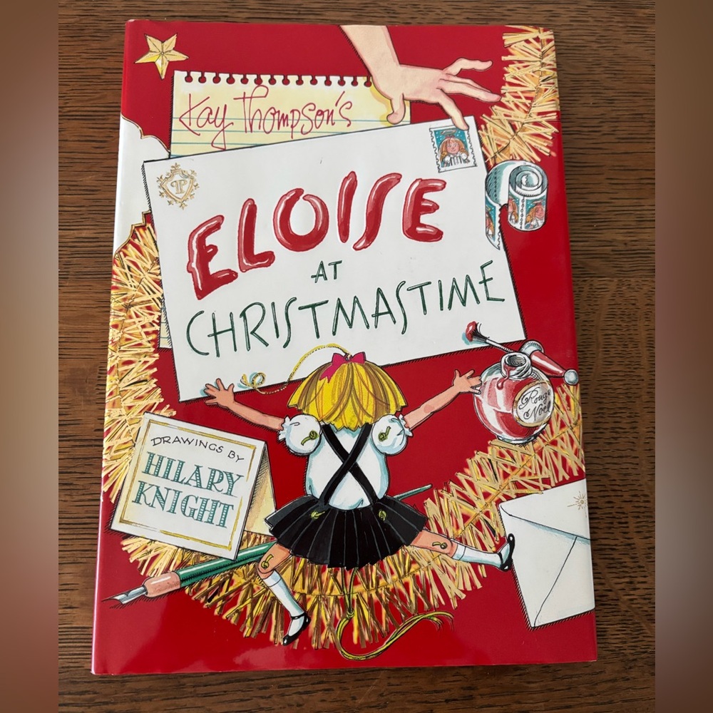 ELOISE AT CHRISTMAS TIME HARDBOUND BOOK